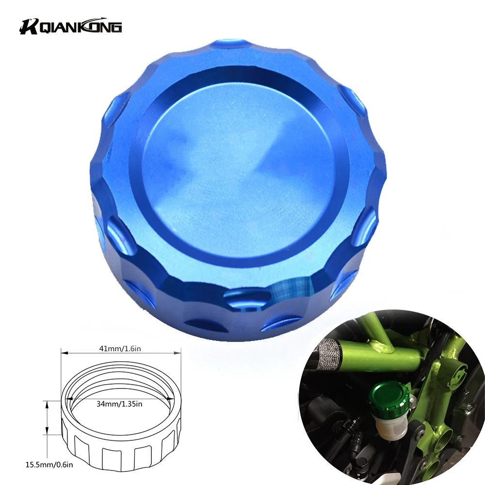 

Hot sales High Quality Motorcycle CNC Rear Brake Reservoir Cover Cap For Kawasaki Z1000 10-14 Z1000SX 11-14 ZX10R ZX-10R