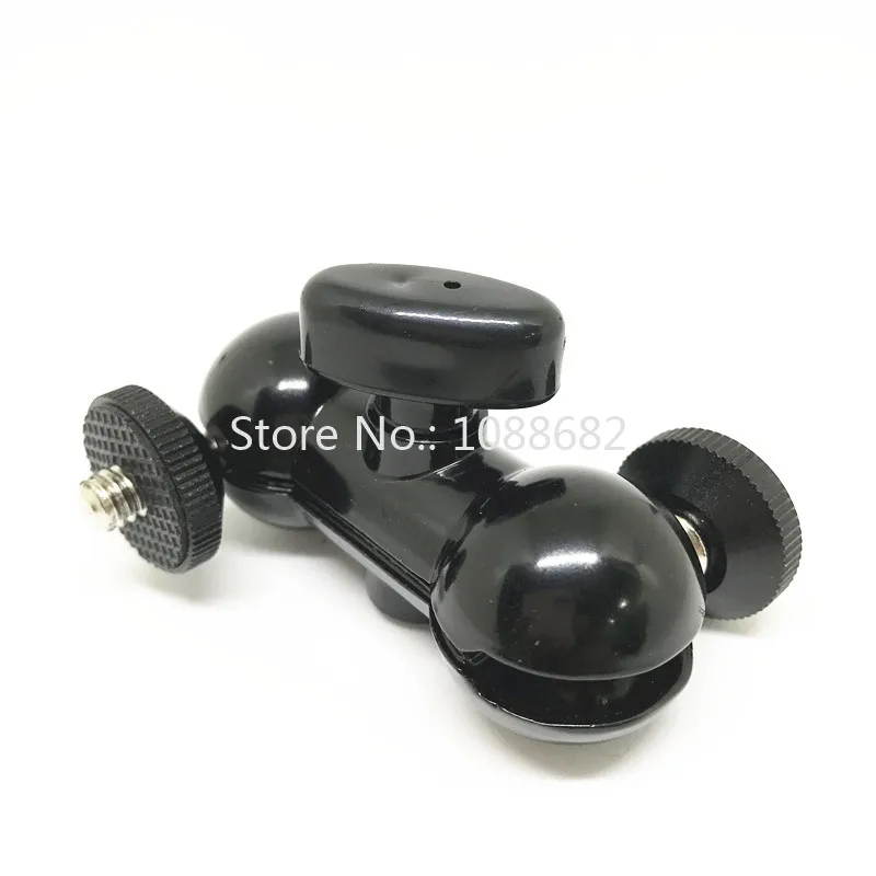 Jadkinsta Dual 14 Thread Mini Ball Head For Monitor Tripod Heads Ballhead 360 Swivel Detachable Ball Head (5)