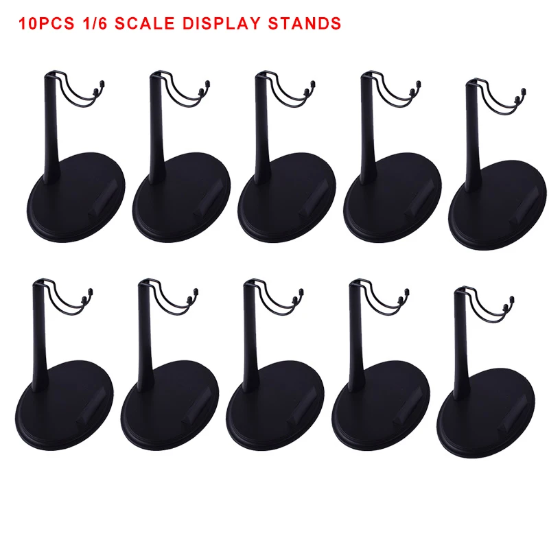 

10PCS/Set Bench Stand U Type For Scale 1/6 12 inch Hot Toys Sideshow B figure for 12" Action Figure doll Toys soldier model
