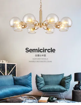 

Modern Simple Mediterranean Gold Restaurant Chandelier prototype room Lamps and lanterns The study Children's room Princess