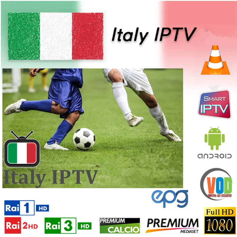 

1/3/6/12 Months Italy IPTV subcription Europe italian swiss albania uk germany IPTV livetv Support Android m3u enigma2 Smart TV