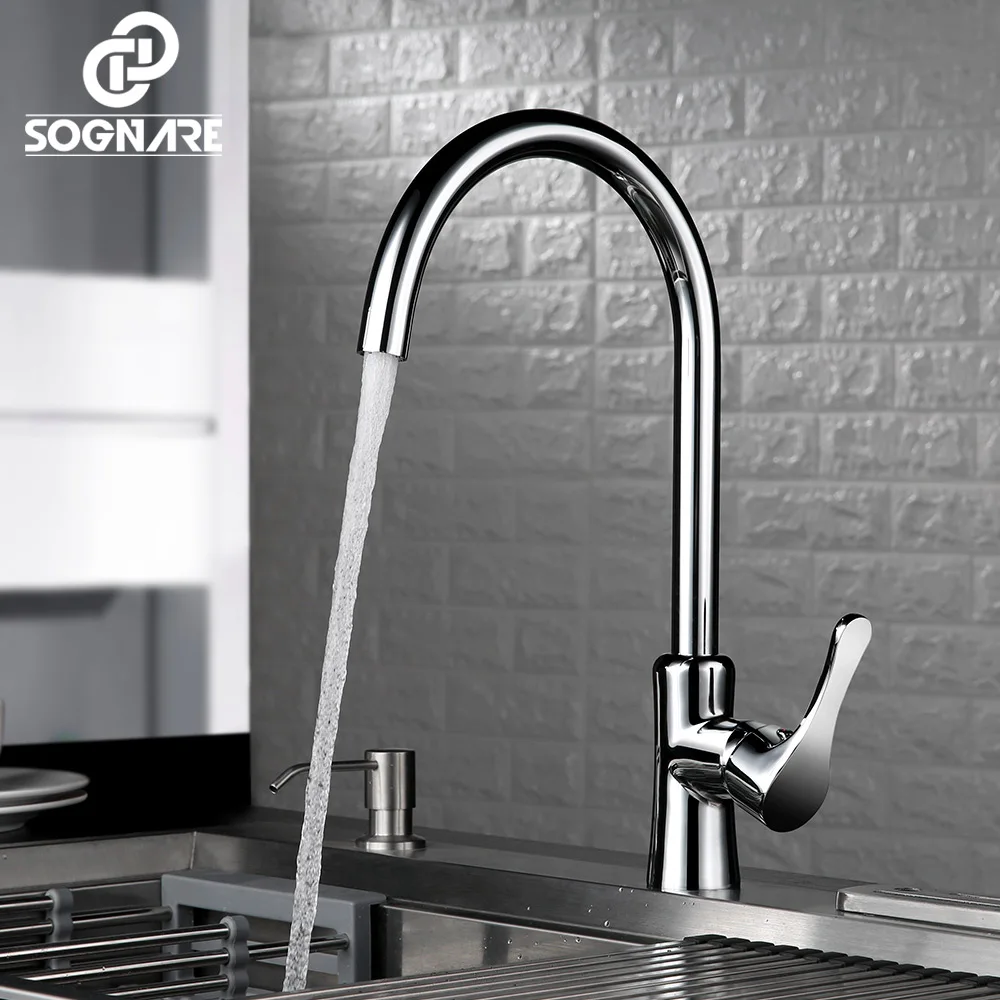 

Kitchen Faucet Mixer Water Faucet For Kitchen Mixer Mixer Single Lever Sink Mixer Tap 360 Degree Rotation torneira cozinha