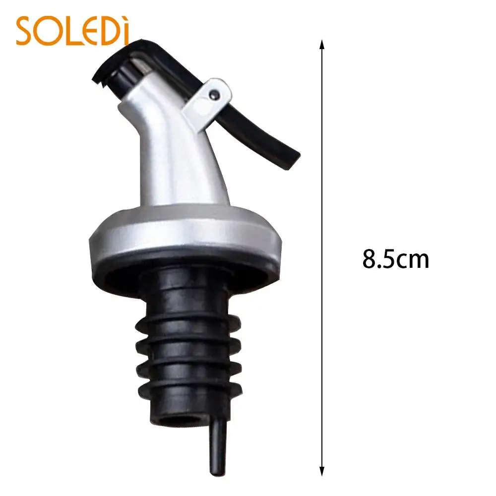 

Seasoning Bottle Stopper Wine Bottle Flip Cap Stopper Leak-Proof Plastic Convenient Oil Bottle Stopper Creative Kitchen Tool