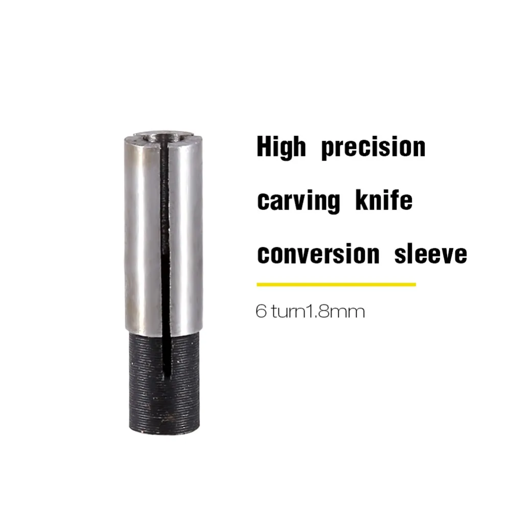 

6mm to 3.175mm Accuracy Engraving Bit CNC Router Tool Adapter for Collet
