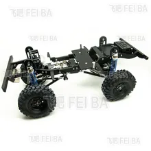 1/10 RC Rock Cralwer грузовик 4X4 металлический каркас шасси в сборе трактор для Cross Capo ACE1 осевой RC8WD Defender D90 D110 Gelande II