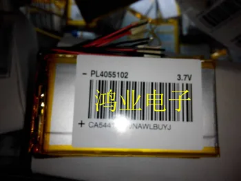 

3.7V polymer lithium battery 4055102 domestic flat battery digital built-in core Rechargeable Li-ion Cell