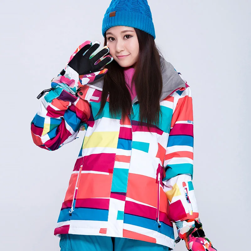 

NEW Winter Ski Jackets Women Gsou Snow Brand Professional Snowboard Jacket Waterproof 10000 Breathable 1000 Ladies Snow Coats