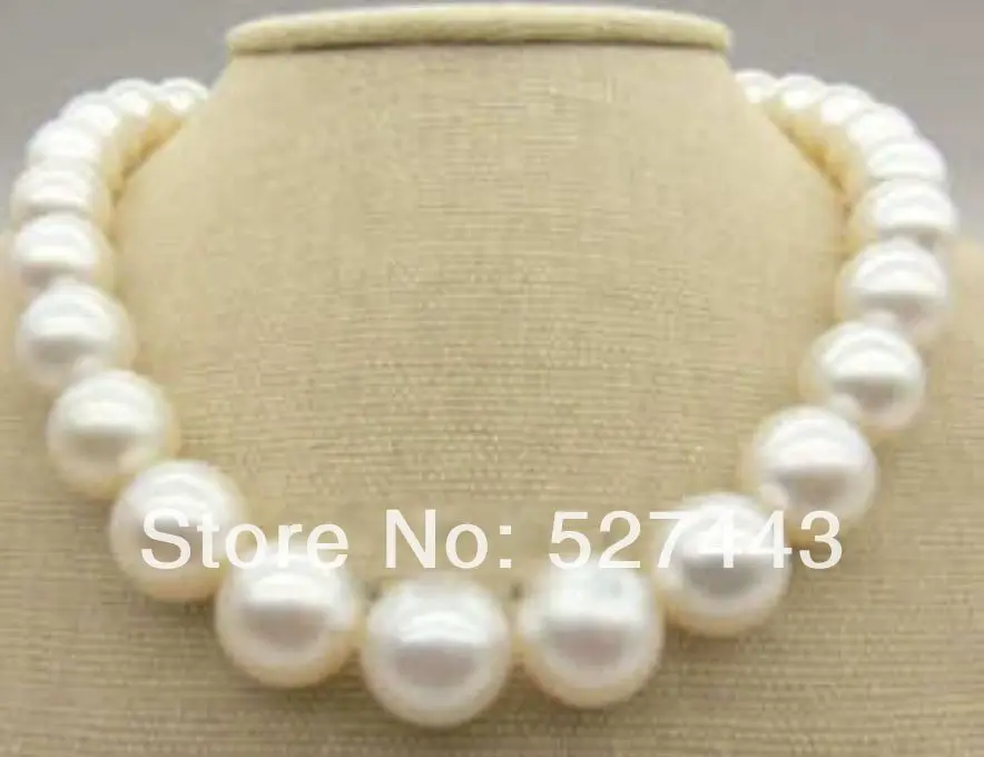 

Wholesale free shipping >>AAAA+ Big AAAA 11-12MM Akoya white pearl necklace 18