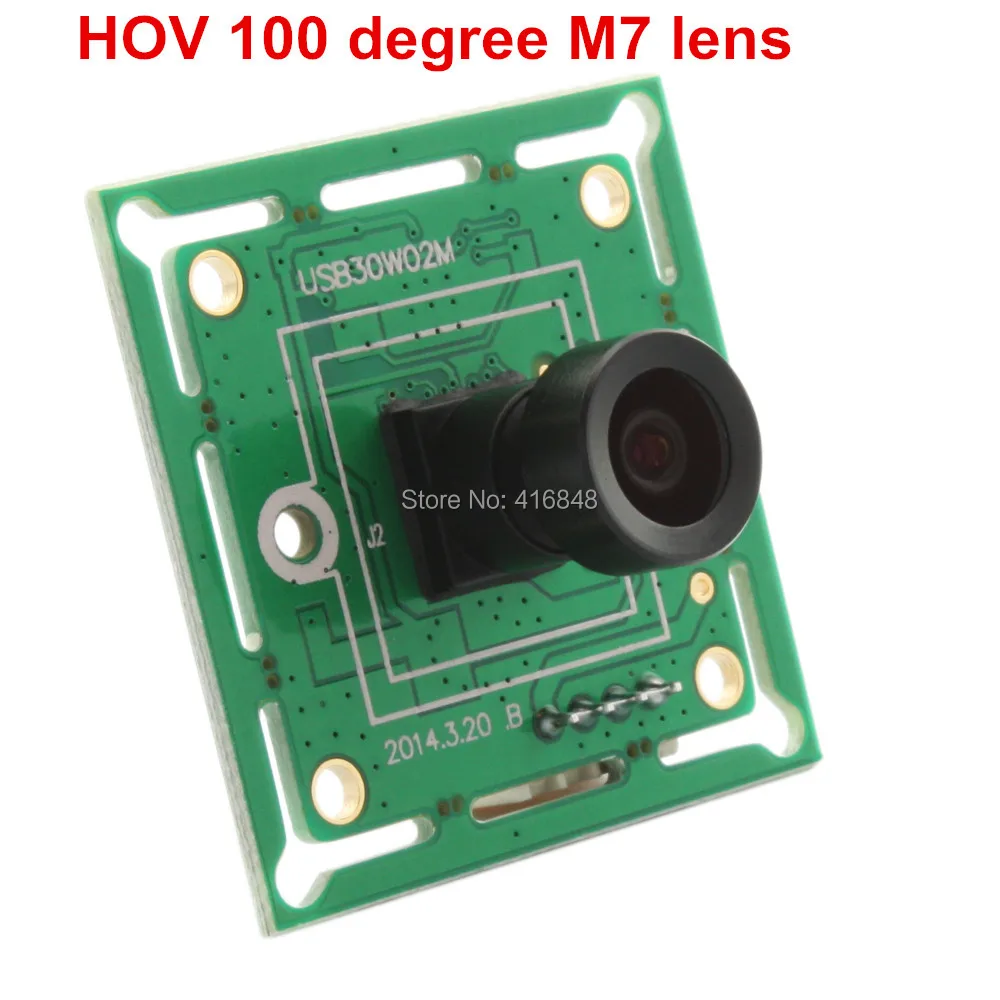 HD M7 100 градусов Объектив 32*32 мм 480P VGA OV7725 UVC видео cmos датчик usb модуль камеры|module