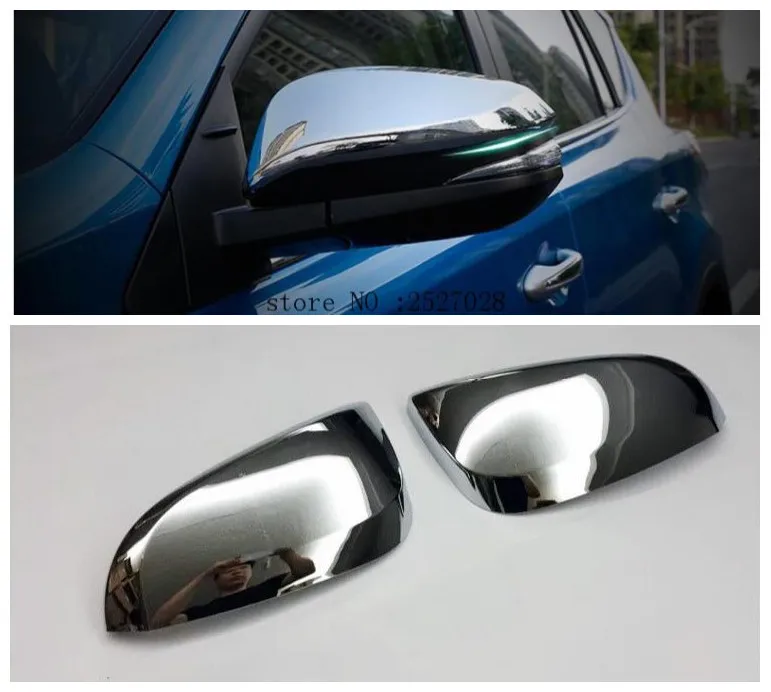 

Fit For Toyota RAV4 RAV 4 2013 2014 2015 ABS Chrome Side Door Rearview Mirror Cover Trims Cap Rear View Mirrors Cover Decoration