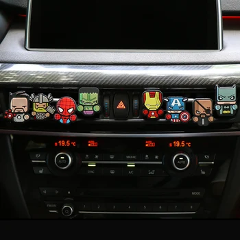 

Cartoon Air Freshener Car Styling Perfume The Avengers Marvel Style For Air Condition Vent Outlet Superman Batman Fashion Cool