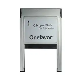 Акция! Onefavor CF компактной флэш-карты PCMCIA Reader Адаптер Тип | и тип | для ноутбука