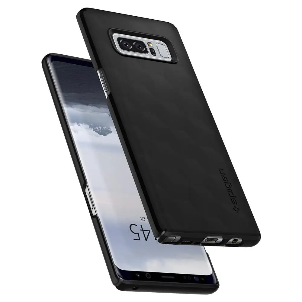 100% Оригинальный Тонкий чехол SPIGEN для samsung Galaxy Note 8|case for galaxy|case samsungcase |