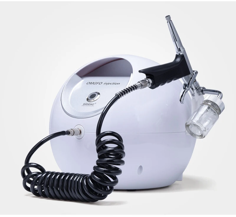 Cuidados com a Pele Cuidados com o Rosto Água Portátil Oxigênio Peeling Tratamento Acne Rejuvenescimento Facial Máquina Hidratante Spray Jet 16 Utensílios de cuidado facial