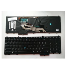 New Keyboard FOR DELL e5540 15-5000 US With mouse pole With Backlit laptop keyboard