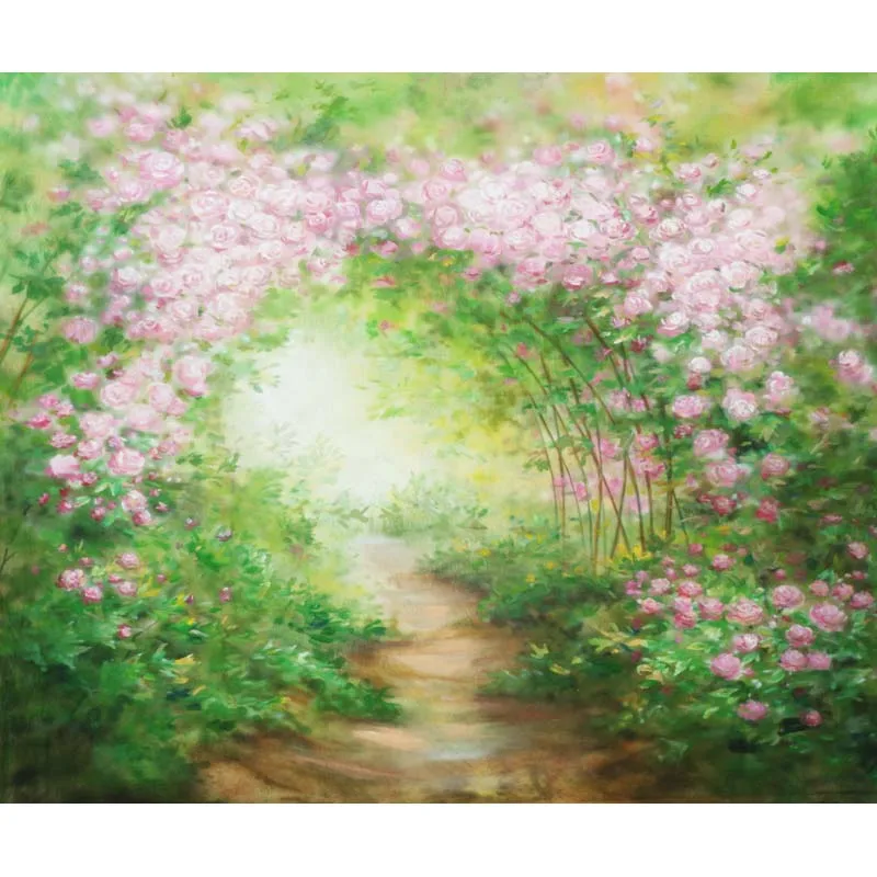 

3X2.5m Photography Backdrops thin vinyl photo studio background Flower for wedding cm-0533