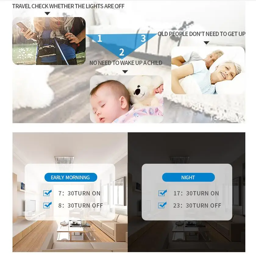 Умный переключатель водонагревателя Wi-Fi котельные переключатели Alexa Google Home Voice US стандартная Сенсорная панель таймер Открытый 4G приложение управление