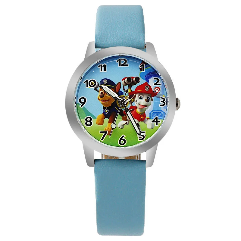 2017 Fashion Children Watch For Boy Leather Strap Wristwatch Student Casual Quartz Boy.Kid Lovely Cartoon Cloc | Наручные часы