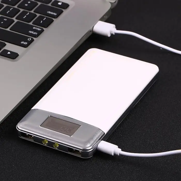 20000 мАч общий портативный двойной USB внешний Литий-полимерный аккумулятор Зарядка телефона банк питания предназначен для Xiaomi Mi iPhone X Note 8