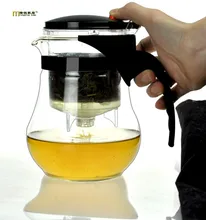 1 STÜCK 1200 ML 1600 ML Mode Dauerhaft Glas Teekanne Einfache Hitzebeständige Klare tee wasserkocher tee-topf haushalts Teekanne Set J1059