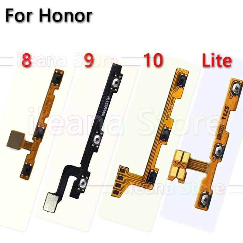 

For Huawei Honor 10 9 8 Lite Power Flex On Off Video Up Down Volume Flex Cable For Honor 10 9 8 Lite Repair Spare Parts
