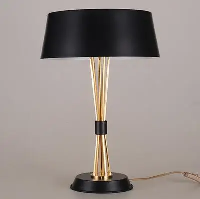 

now minimalist living bedside art designer creative personality aluminum cover table lamp LO7295