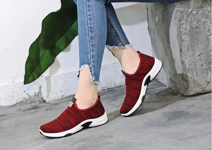 New_mesh_shoes_women_s_single_shoes_casual_breathable_comfortable_sports_shoes_running_shoes