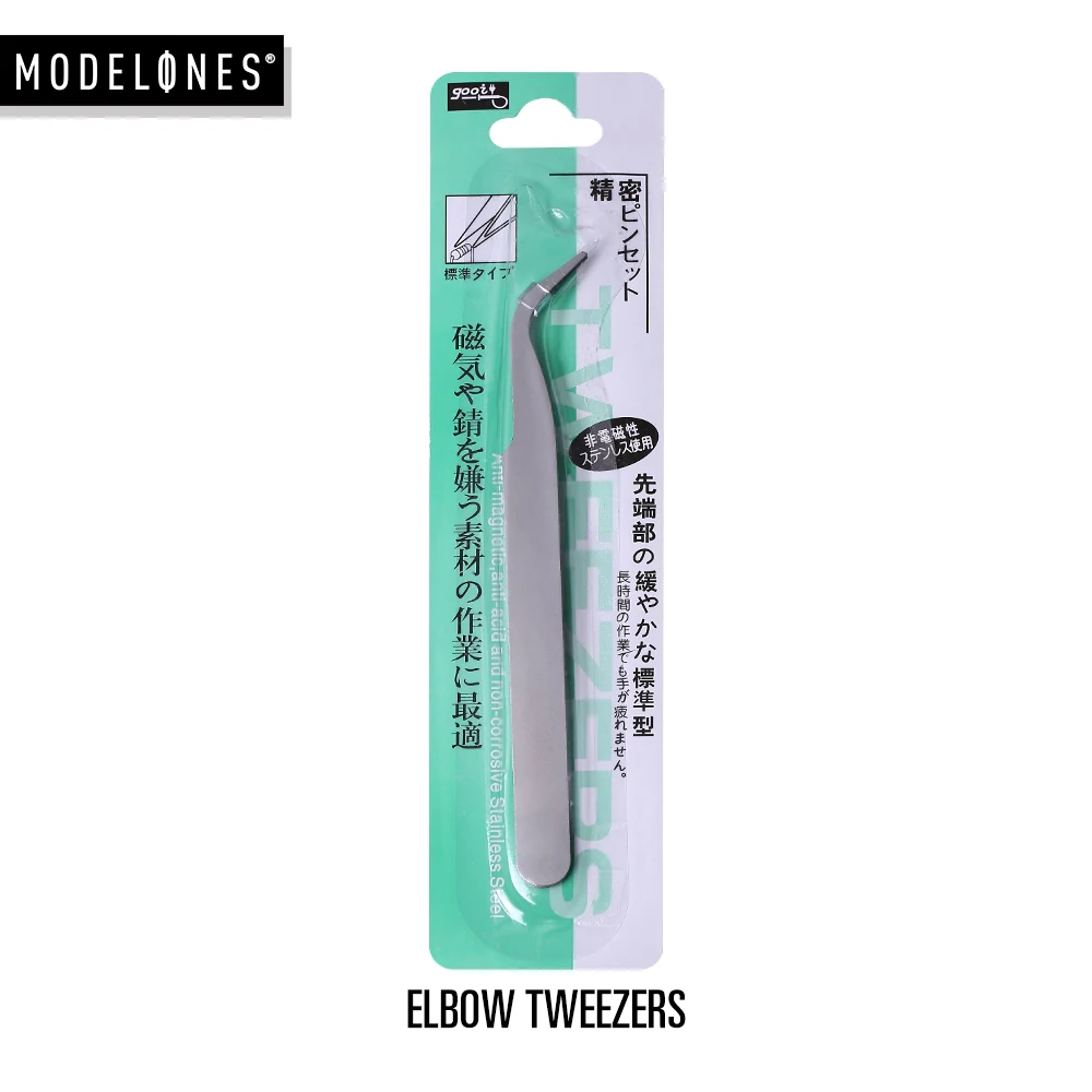 

Modelones Elbow Stainless Steel Tweezers Aquarium Tool Fish Aquatic Plants Forceps Clip Used For Picking Up Small Accessories