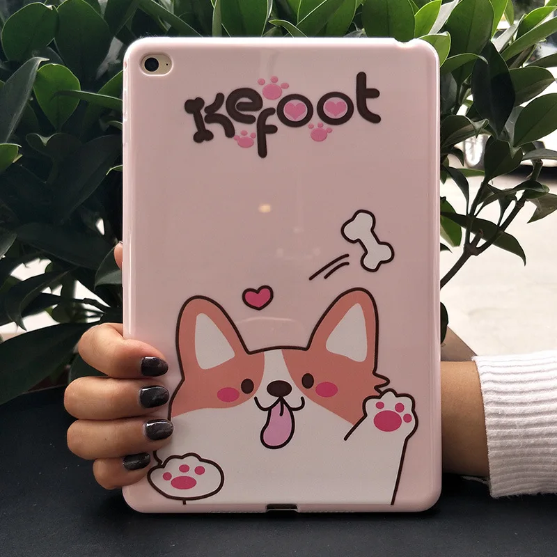Tablet TPU Soft Case For iPad mini 1 2 3 4 Lovely Cartoon Silicone  Back Cover Case For iPad 7.9'' 2018 2017 (6)