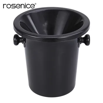 

Wine Tasting Spittoon Black Wine Spittoon Wine Dump Bucket Plastic Round Double Ears Ice Bucket Wine Tasting Accessories