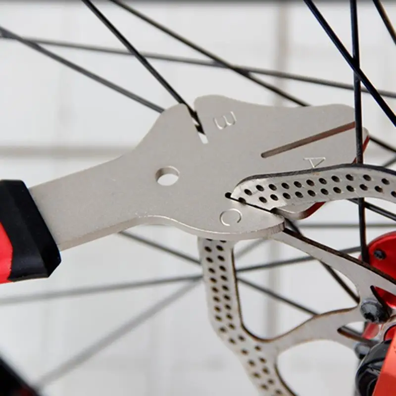 Велосипед ручной Mtb велосипеда дисковый тормоз ротора сплющивающий инструмент Велосипедный тормозной диск регулятор велосипедный диск лоток коррекции инструмента велосипед велосипеда Re