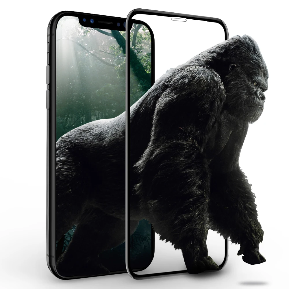 Memumi закаленное стекло для iPhone XR 3D полное покрытие края 9H твердость пленка