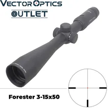 Векторная оптика Форестер 3-15x40 охотничий прицел для стрельбы с острым ясным видом затвердевающий тонущий прицел