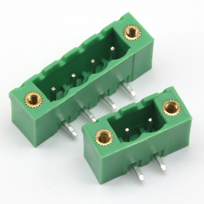 20 комплектов 5 08 мм шаг PCB подключаемый клеммный блок коннектор 2/3/4/5/6/7/8/9/10/11/12P