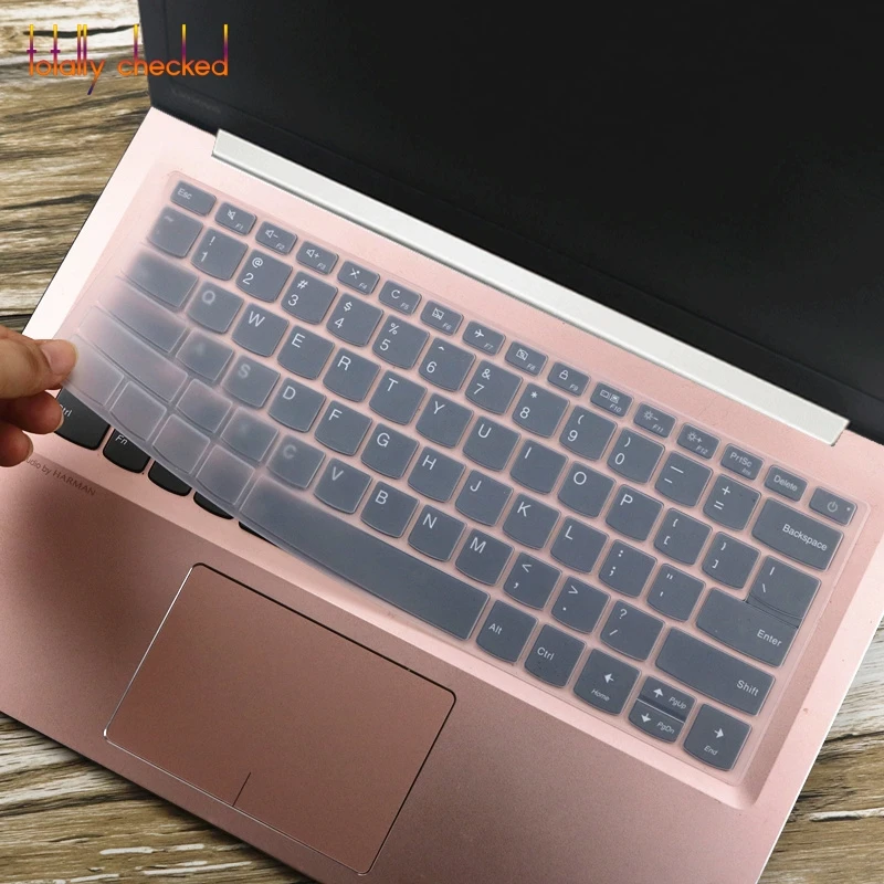 Защита для клавиатуры ноутбука кожного покрова для LENOVO Ideapad 330 330-14 14AST 330 14IGM 14IKB 81DA 81G2 330S 14AST 330S 4IKB 14" - Цвет: clear