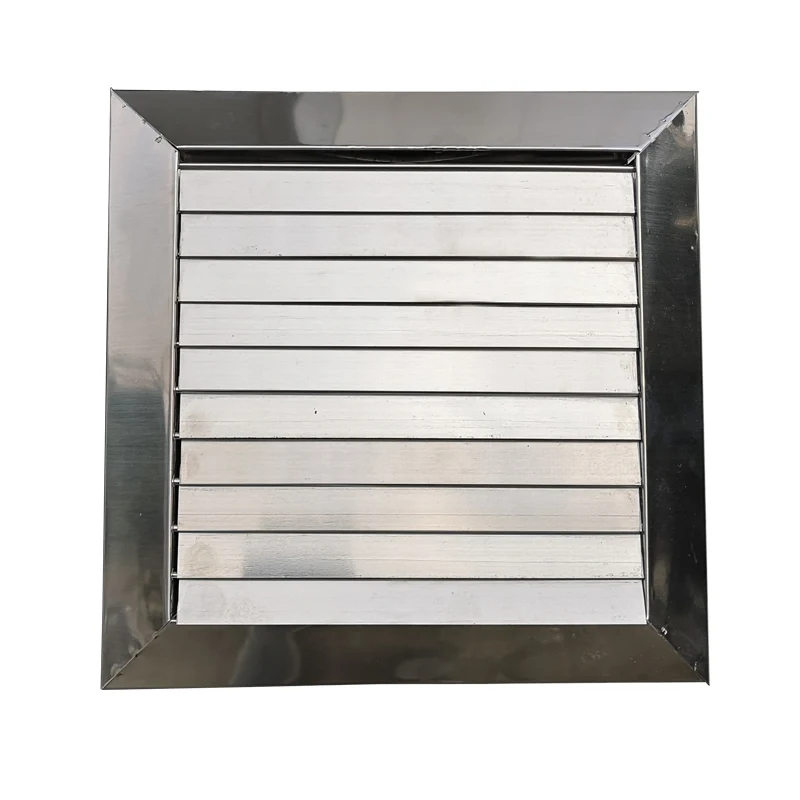 Stainless Steel 201 Gravity Louvers Gravity Shutters 100/150 for Exhaust Hood Range Hood Exhaust