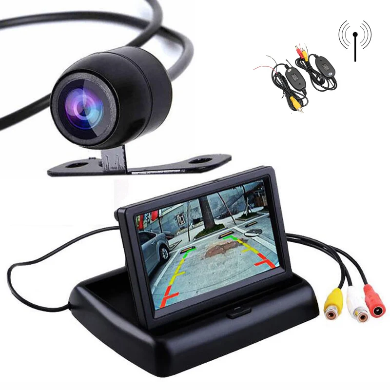 Беспроводная Автомобильная камера заднего вида