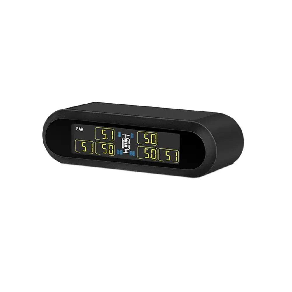 

TPMS Tire Pressure Monitoring System Super LCD General Bus With 6 Wheels 6 Sensors Diagnostic Tool Tire Pressure Motor For Bike