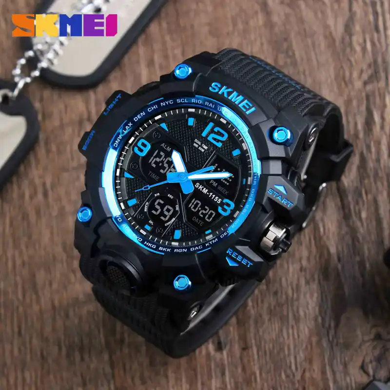 skmei watch 1155 blue