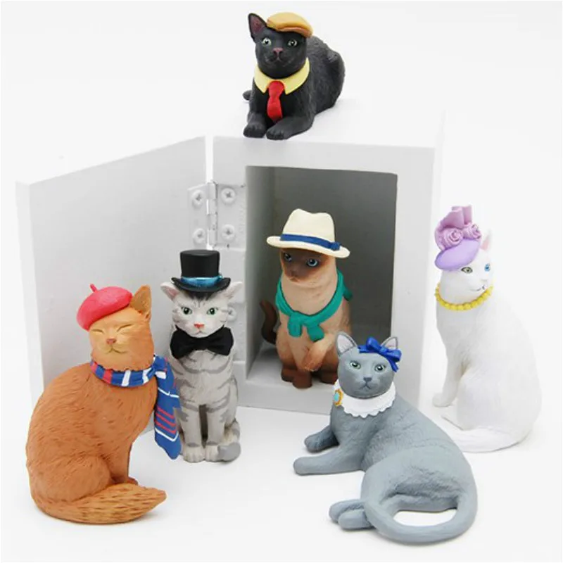 

Original Amy's Favorite Cat PETS Collection Statue Figure for Fans Holiday Gift