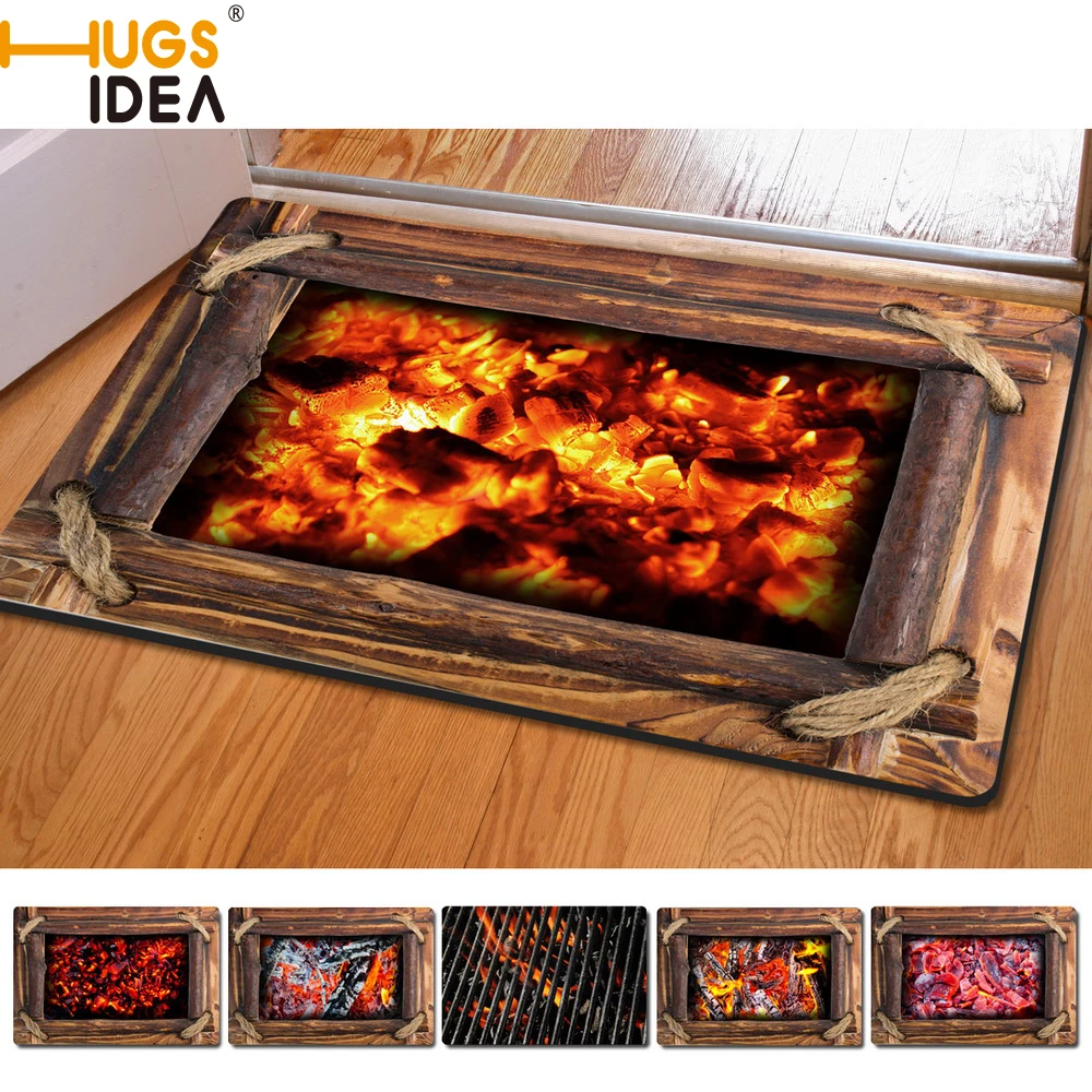 Us 11 39 43 Off Hugsidea 40 60cm Funny Charcoal Print Carpet Welcome Door Mat Area Rugs For Home Bedroom Kitchen Carpet Floor Tapies Mat In Carpet