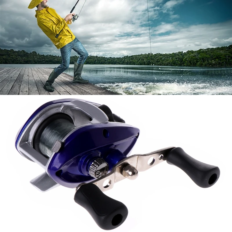 

Fishing Right Baitcasting Reel 3.3:1 Bait Casting Beginners Equipment Tackle Kit