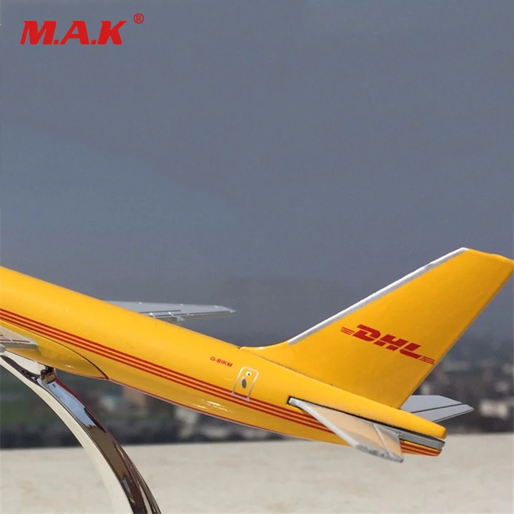 Детские игрушечные модели самолетов 1:400 весы Boeing 757-200 B757 DHL экспресс- модель самолета для фанатов детские подарки игрушки