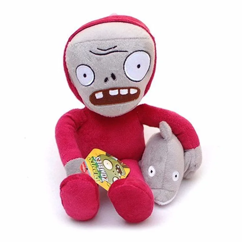 30 см Plant vs Zombie 2th плюшевый зомби игрушки PVZ мягкие куклы для детей подарки на