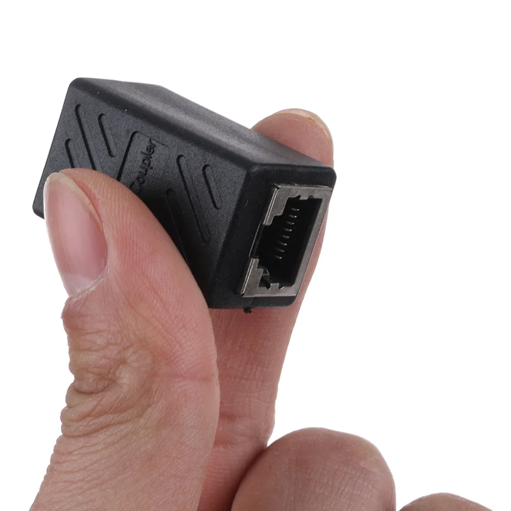 

1pc RJ45 Female to Female Network Ethernet LAN Connector Adapter Coupler Extender Ethernet Connector Coupler Extender