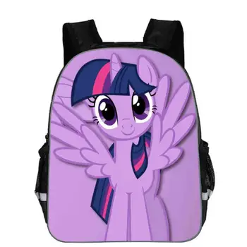 

3D Cartoon Pony girls Kids School bags Children Polyester Backpacks Baby Schoolbag Cartoon Kids Satchel Mochila Infantil bags