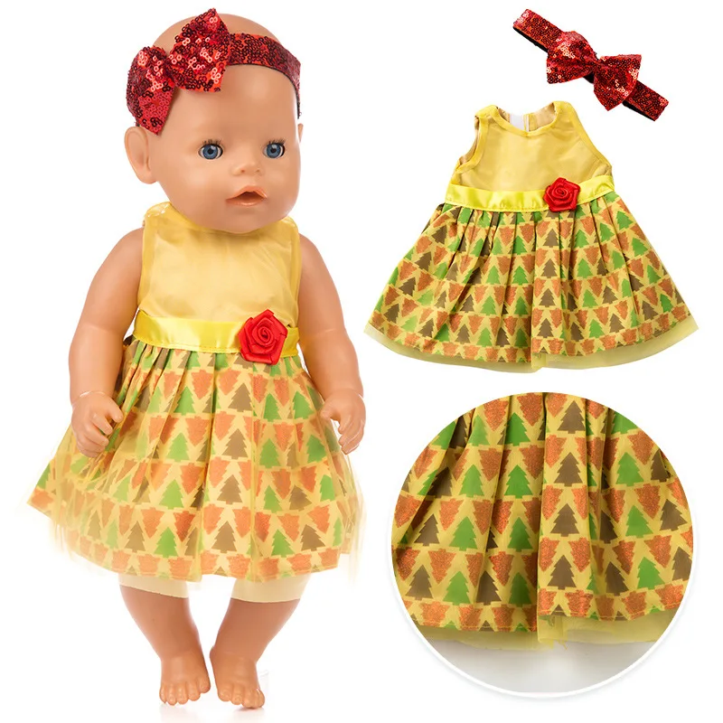 Костюм куклы Happy Elfin для новорожденных 43 см с юбкой 18 дюймов одежда кукол
