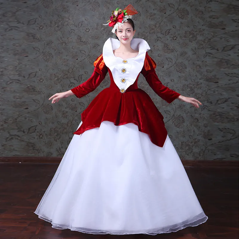Victorian Vintage Christmas Holiday Bustle Ball Gown Dress Theatre font b Clothing b font Victorian Party