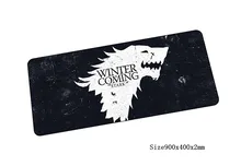 Game of Thrones mouse pad 900x400mm pad to mouse notbook computer mousepad locked edge gaming padmouse gamer keyboard mouse mats