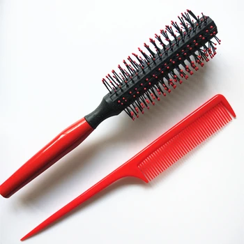 

Useful hair curl kits including 20pcs 30cm long hair rollers/bands/combs/pvc bag,easy to carry styling tools set